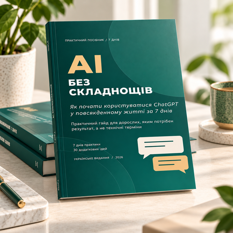 AI БЕЗ СКЛАДНОЩІВ